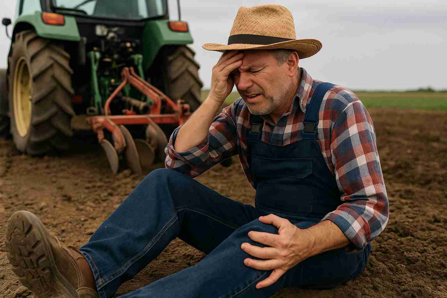 תאונת עבודה של חקלאי